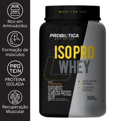 ISO PRO WHEY 900G - PROBIÓTICA