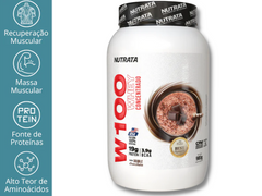 100% WHEY 900G - NUTRATA