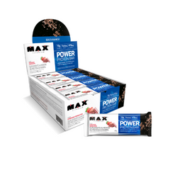 POWER PROTEIN BAR DARK 12UN 41G - MAX TITANIUM