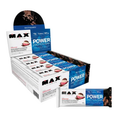 POWER PROTEIN BAR DARK 12UN 41G - MAX TITANIUM