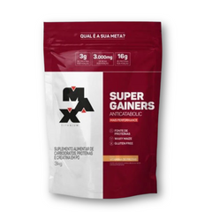 MASSA SUPER GAINERS 3KG REFIL - MAX TITANIUM
