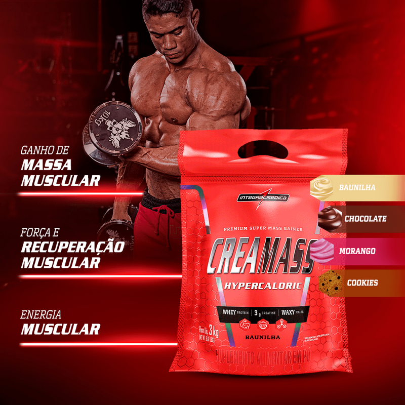 CREA MASS HYPERCALORIC 3KG - INTEGRALMEDICA