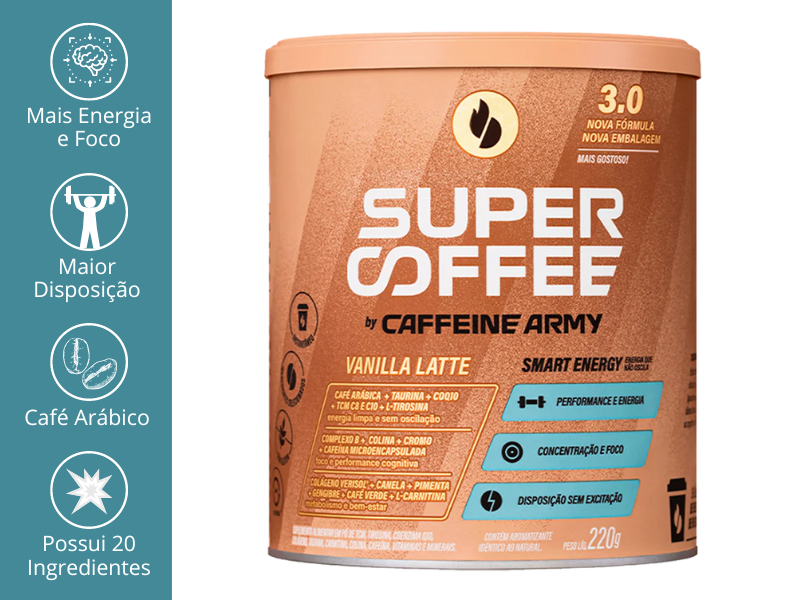 SUPERCOFFEE 3.0 220G - CAFFEINE ARMY