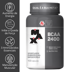 BCAA 2400 100 CÁPSULAS - MAX TITANIUM