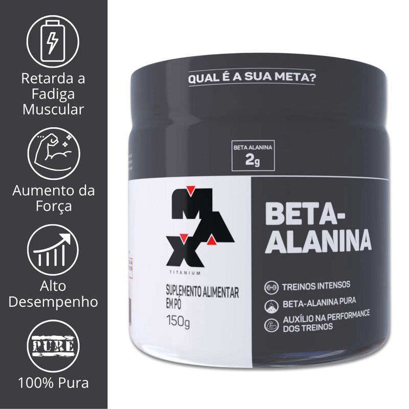 BETA ALANINA 150G - MAX TITANIUM
