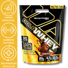WHEY 100% GOLD 900G REFIL - ADAPTOGEN