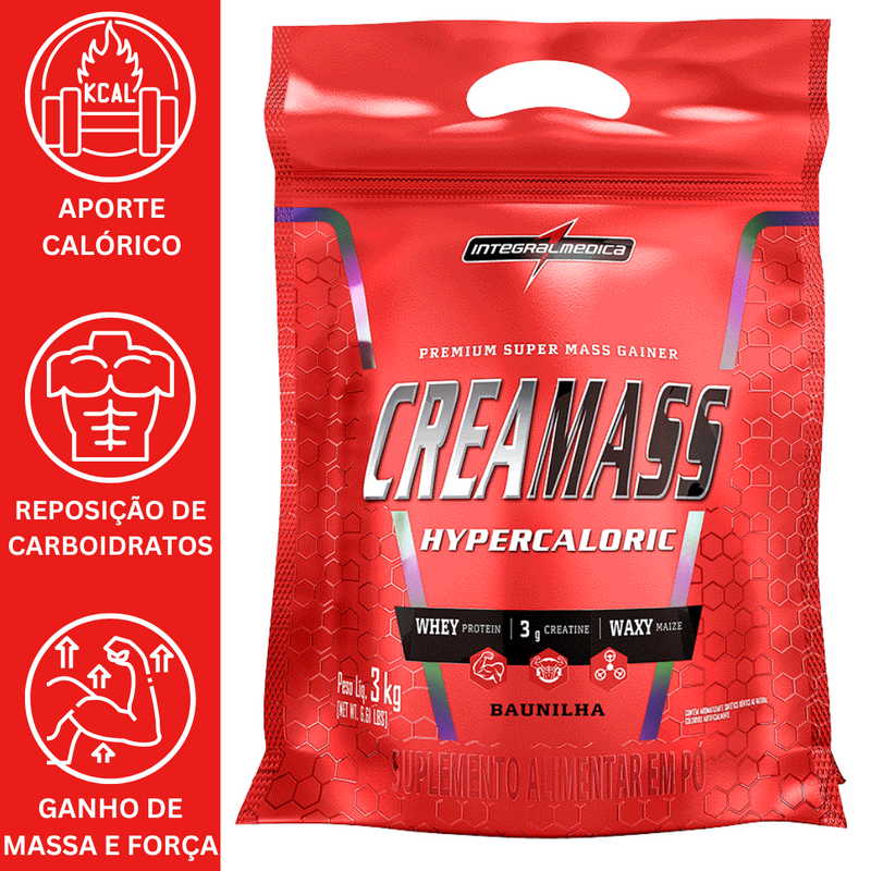 CREA MASS HYPERCALORIC 3KG - INTEGRALMEDICA