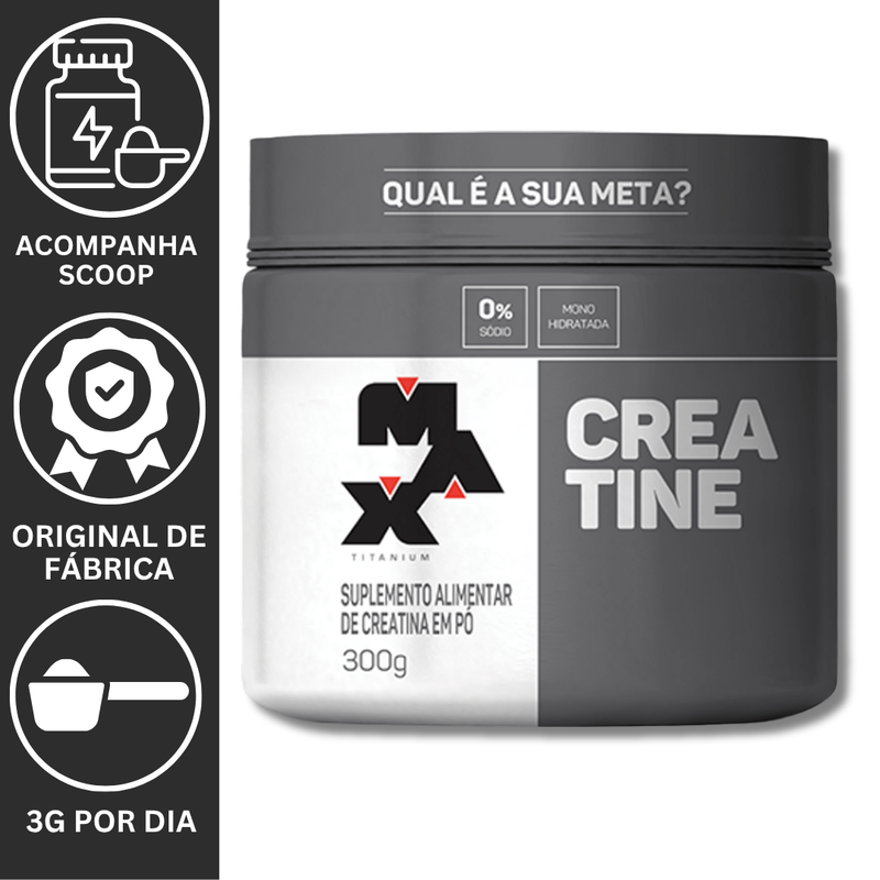 CREATINA 300G - MAX TITANIUM