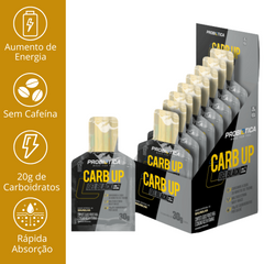 CARB UP GEL BLACK (10 SACHÊS 30G) - PROBIÓTICA