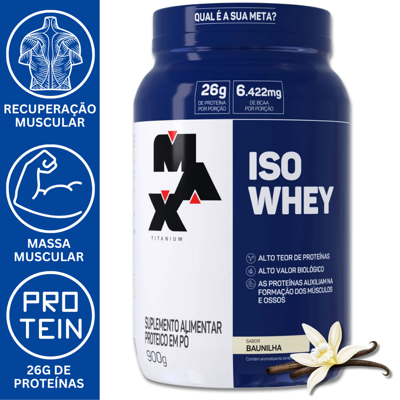 ISO WHEY 900G POTE - MAX TITANIUM