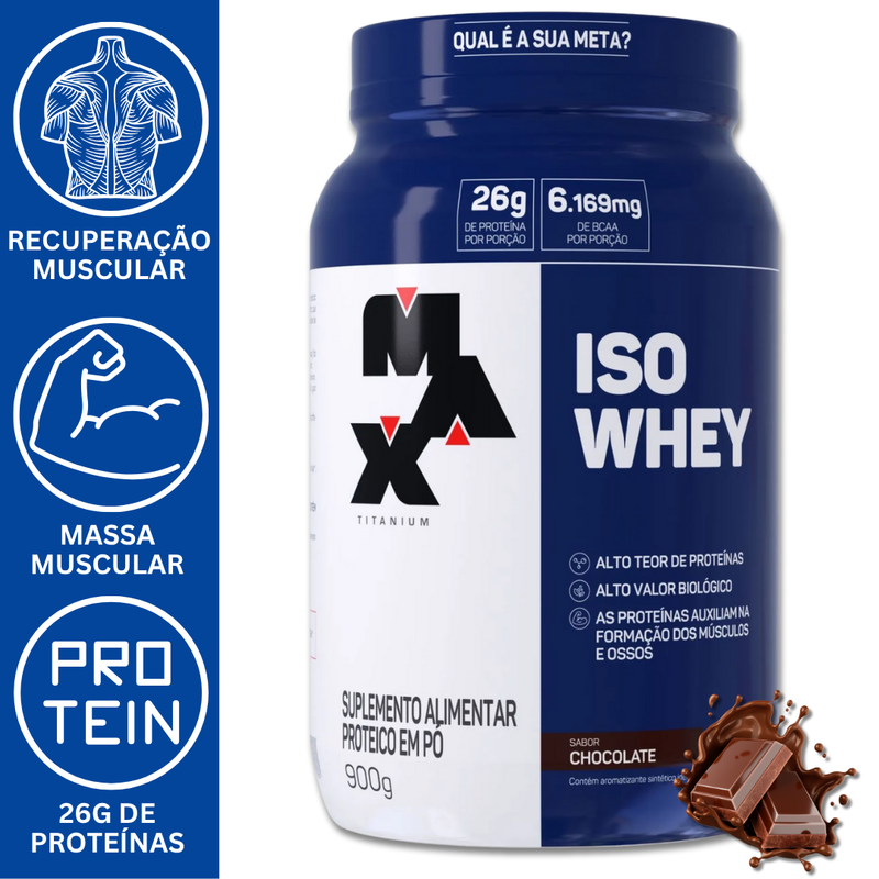ISO WHEY 900G POTE - MAX TITANIUM