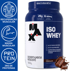 ISO WHEY 900G POTE - MAX TITANIUM