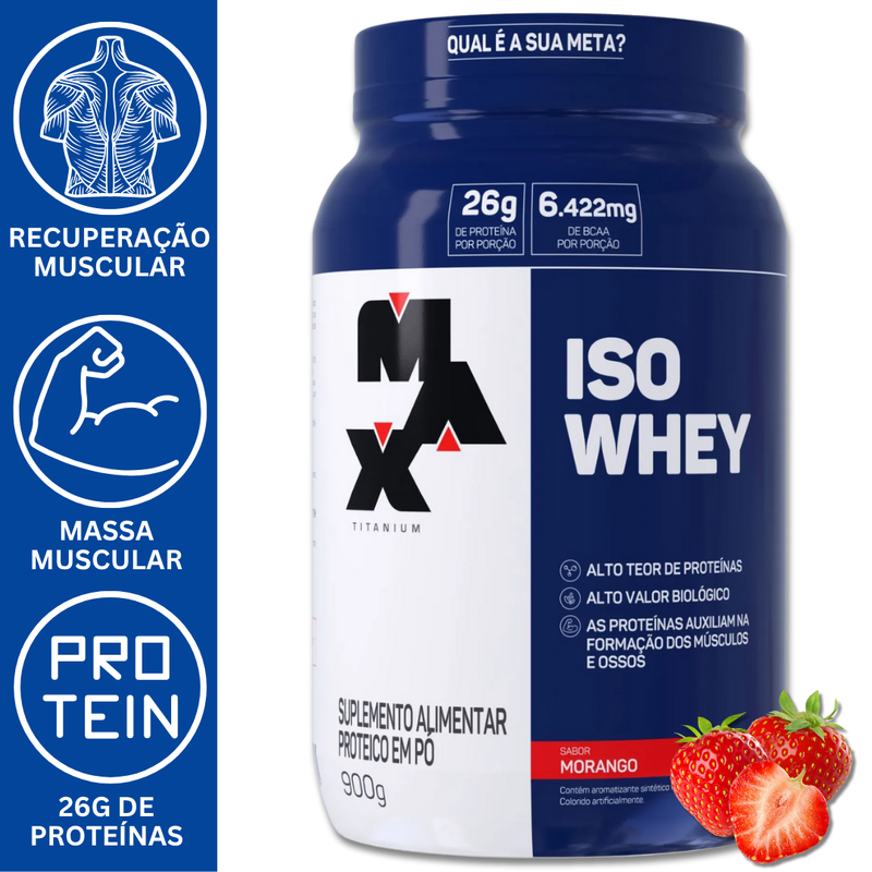ISO WHEY 900G POTE - MAX TITANIUM