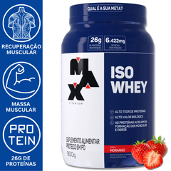 ISO WHEY 900G POTE - MAX TITANIUM