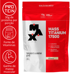 MASS TITANIUM 17500 (3KG E 1,4KG) - MAX TITANIUM