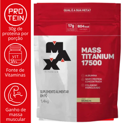 MASS TITANIUM 17500 1,4KG - MAX TITANIUM