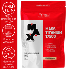 MASS TITANIUM 17500 (3KG E 1,4KG) - MAX TITANIUM