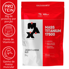 MASS TITANIUM 17500 (3KG E 1,4KG) - MAX TITANIUM