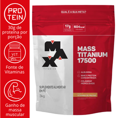 MASS TITANIUM 17500 (3KG E 1,4KG) - MAX TITANIUM