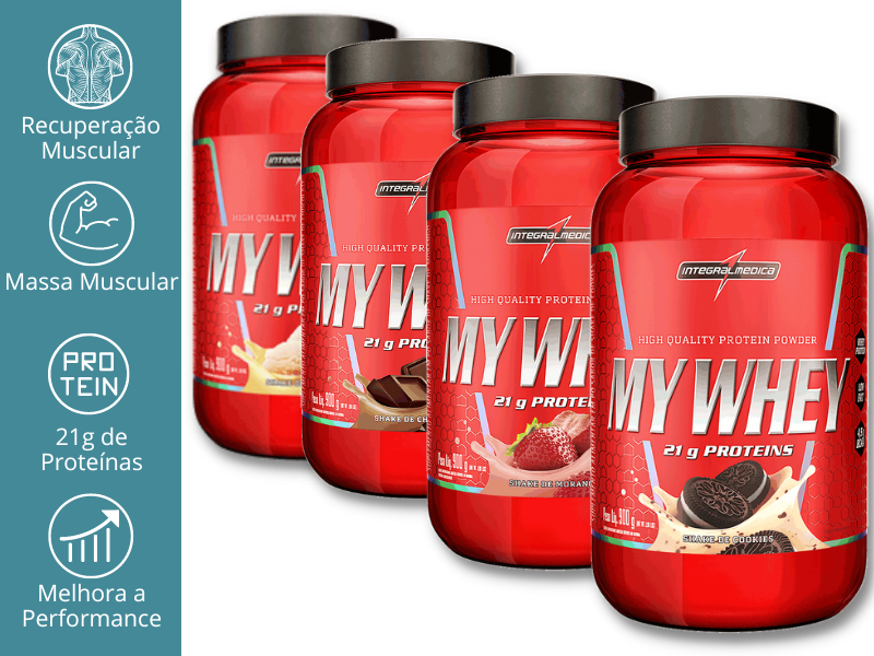 MY WHEY POTE 900G - INTEGRALMEDICA