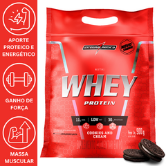 NUTRI WHEY PROTEIN 900G REFIL - INTEGRALMEDICA