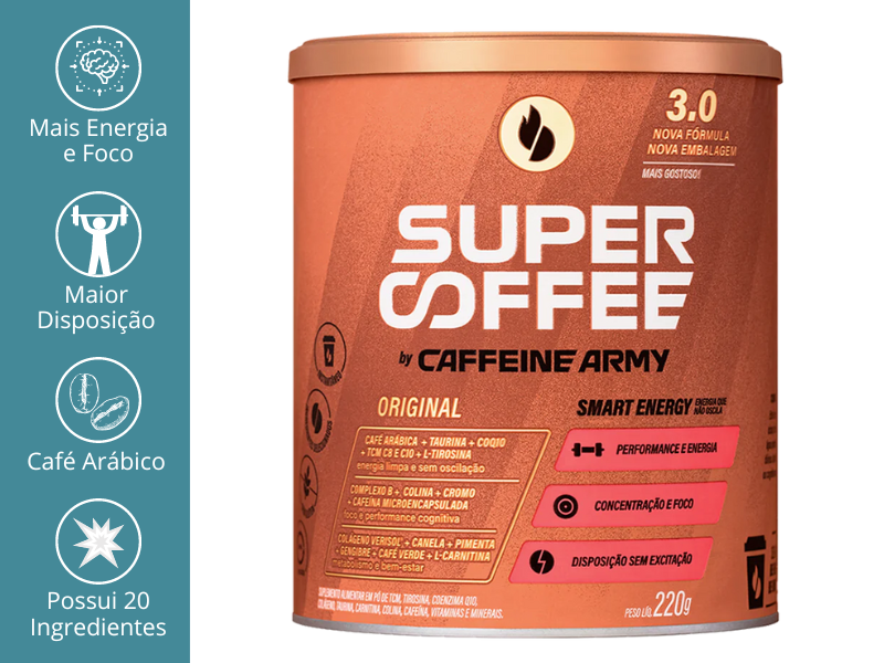 SUPERCOFFEE 3.0 220G - CAFFEINE ARMY