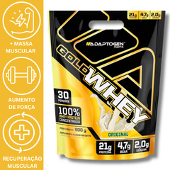 WHEY 100% GOLD 900G REFIL - ADAPTOGEN