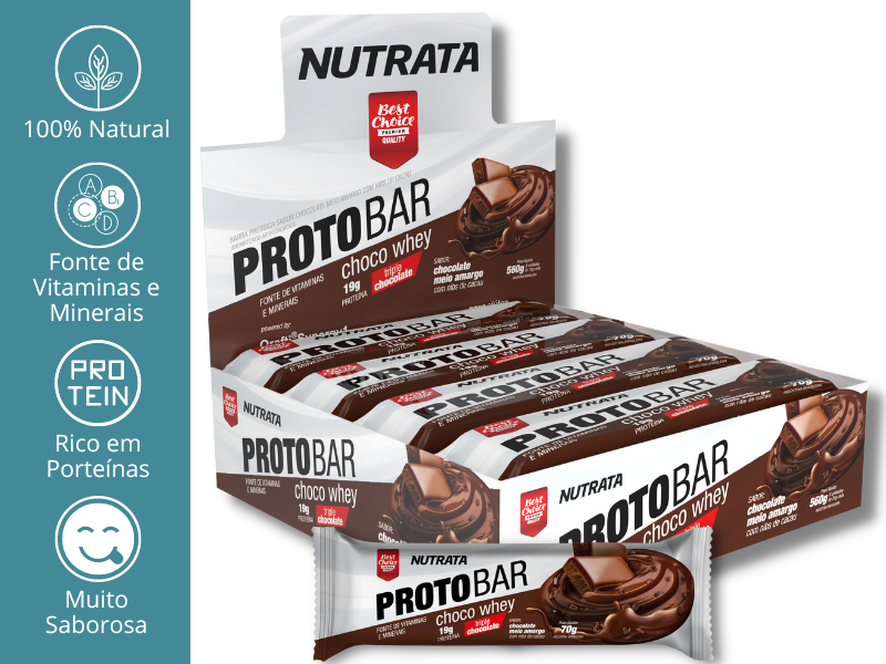 PROTOBAR 8UN 70G - NUTRATA