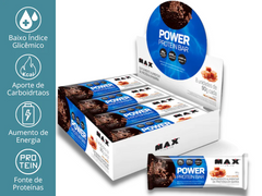 POWER PROTEIN BAR DARK 12UN 41G - MAX TITANIUM