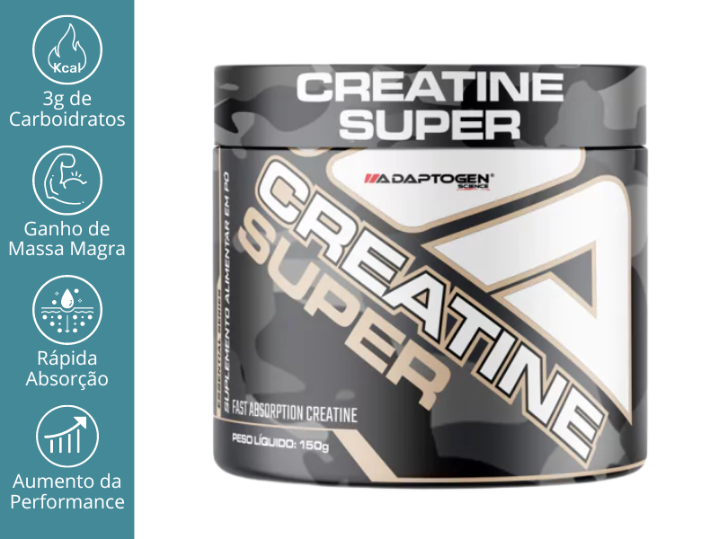 CREATINA SUPER (300G e 150G) - ADAPTOGEN