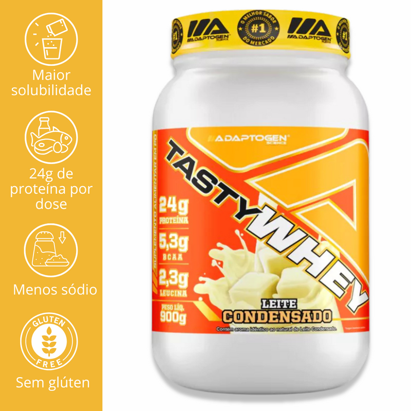 TASTY WHEY 900G - ADAPTOGEN