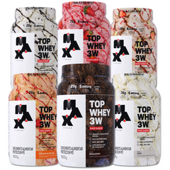 TOP WHEY 3W GOURMET 900G  - MAX TITANIUM