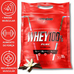 WHEY 100% PURE 900G REFIL - INTEGRALMEDICA