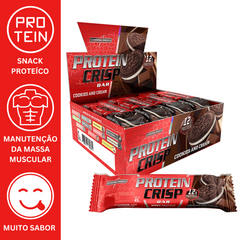 PROTEIN CRISP BAR 12UN 45G - INTEGRALMEDICA