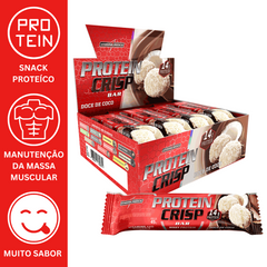 PROTEIN CRISP BAR 12UN 45G - INTEGRALMEDICA