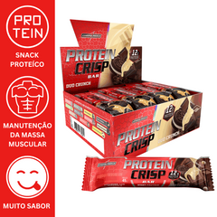 PROTEIN CRISP BAR 12UN 45G - INTEGRALMEDICA