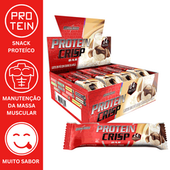 PROTEIN CRISP BAR 12UN 45G - INTEGRALMEDICA