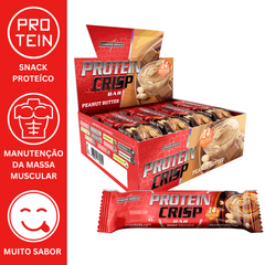 PROTEIN CRISP BAR 12UN 45G - INTEGRALMEDICA