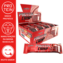 PROTEIN CRISP BAR 12UN 45G - INTEGRALMEDICA