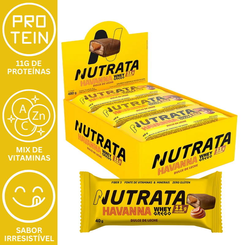 PROTOBAR HAVANNA 8X70G - NUTRATA