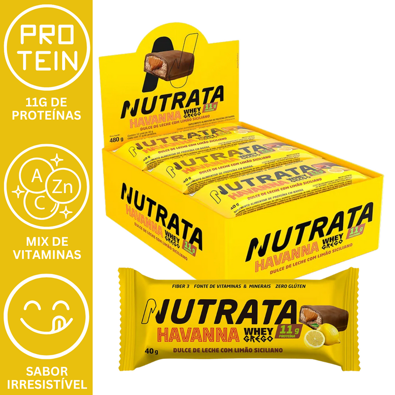 PROTOBAR HAVANNA 8X70G - NUTRATA
