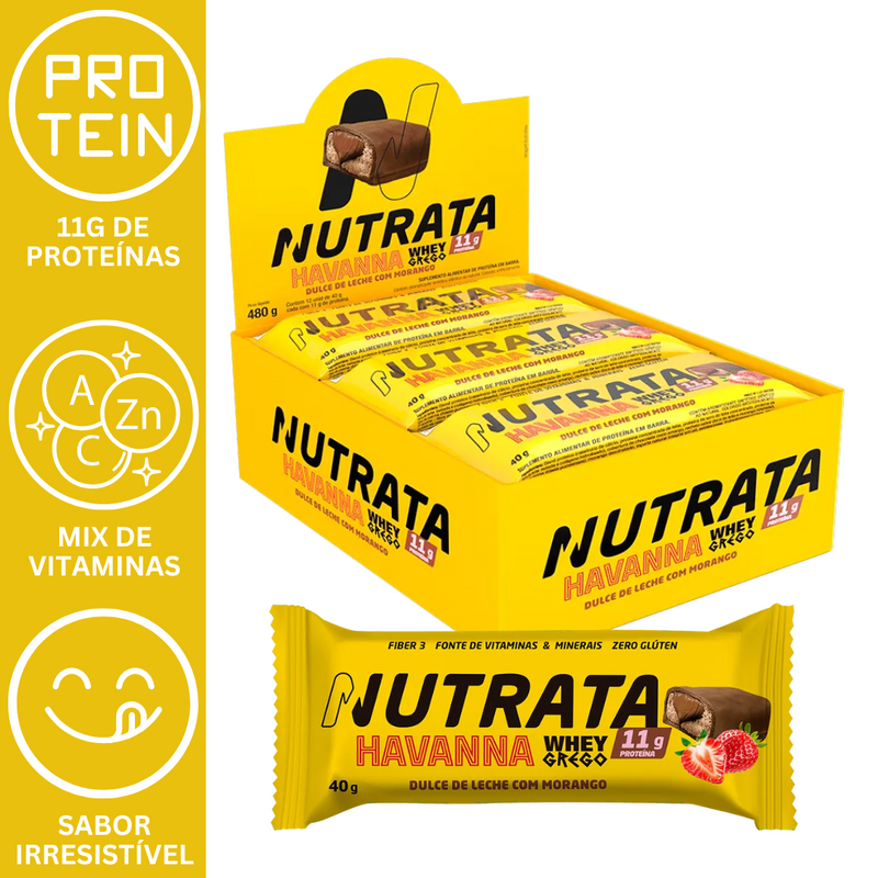 PROTOBAR HAVANNA 8X70G - NUTRATA