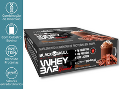 WHEY BAR GOURMET 12UN 45G - BLACK SKULL