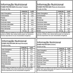 POWER PROTEIN BAR DARK 8UN 90G - MAX TITANIUM