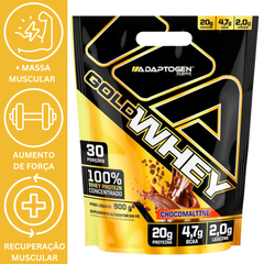 WHEY 100% GOLD 900G REFIL - ADAPTOGEN