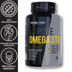 ÔMEGA 3 PURE 60CAPS 1048MG EPA / 424MG DHA - PROBIOTICA