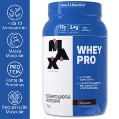 WHEY PRO 1KG - MAX TITANIUM