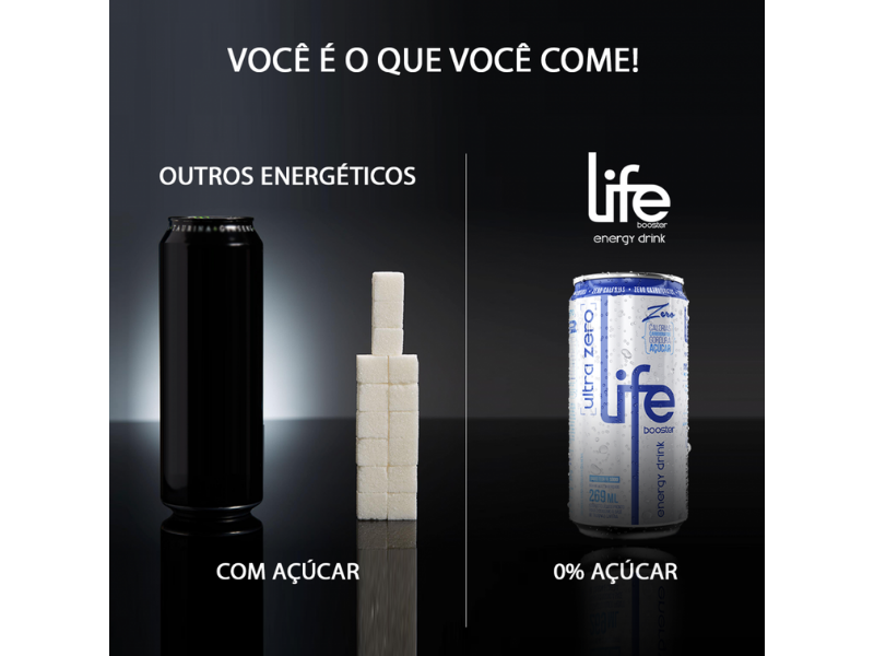 LIFE BOOSTER ENERGY DRINK ULTRA ZERO 6UN DE 269ML