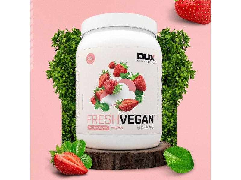 FRESH VEGAN 520G - DUX NUTRITION - www.outletsuplementos.com.br