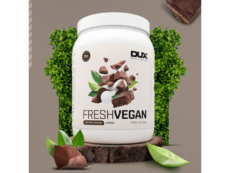 FRESH VEGAN 520G - DUX NUTRITION - www.outletsuplementos.com.br